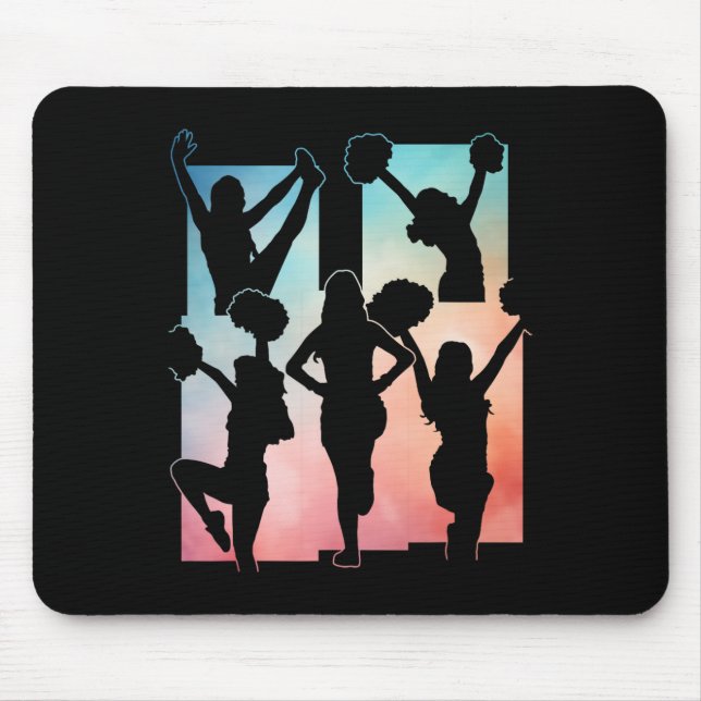 Mousepad Material de Animação para Garotas Cheerleaders Div (Frente)