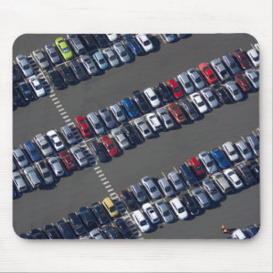 Mousepad Material sobre o estacionamento