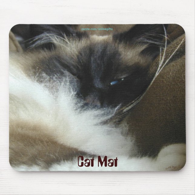 Mousepad Mato de Mato Felino amante do Gato (Frente)