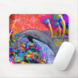 Mousepad Mato do rato com barra de cor do golfinho