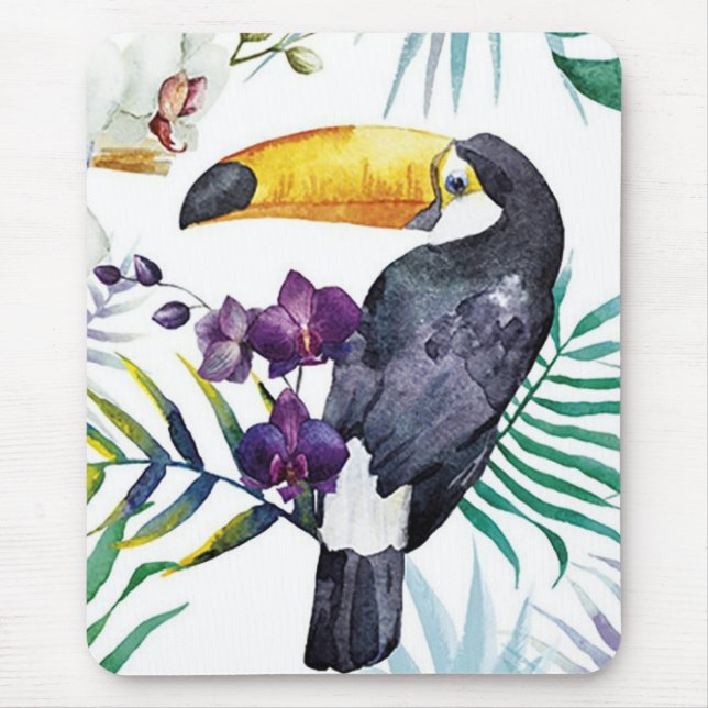 Mousepad Mato do Rato - Pássaro Tropical (Frente)