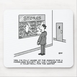 Mousepad Mato do Rato Tema da Sociedade Sem Papéis