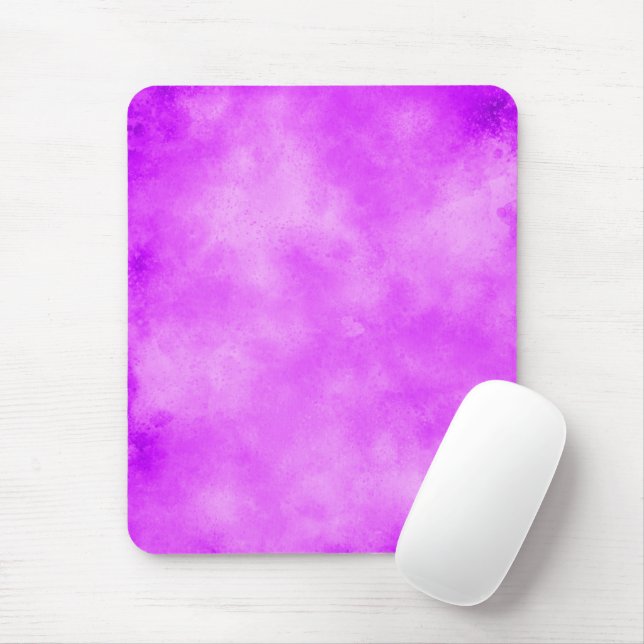 Mousepad Mato Rato de Efeito de Nuvem Roxo (Com mouse)