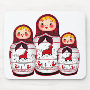 Mousepad matrioska