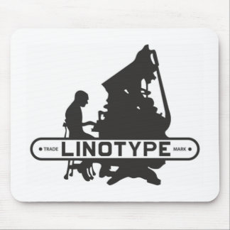 Mousepad Matriz de Rato Linótipo