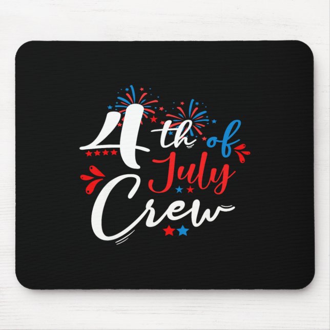 Mousepad Matriz Familiar Do Dia Da Independência Da Tripula (Frente)