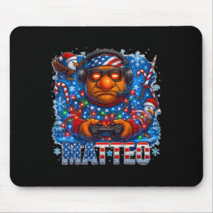 Mousepad Matteo Meme Rotação Cerebral Italiana Natal Bandei