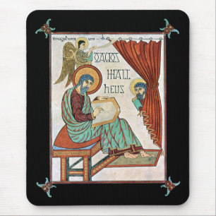 Mousepad Matthew Do Manuscrito Medieval De Lindisfarne