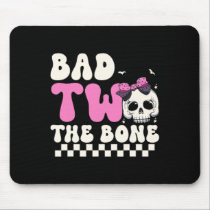 Mousepad Mau Dois As Meninas Do segundo aniversário Ósseo E