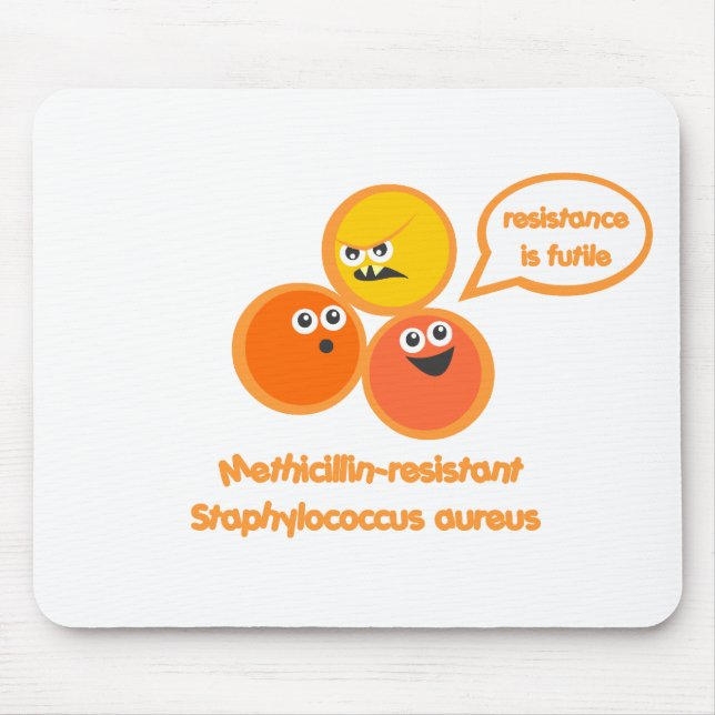Mousepad Mau MRSA (Frente)