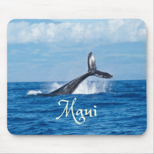 Mousepad Maui Hawaii Ocean Whale Tail