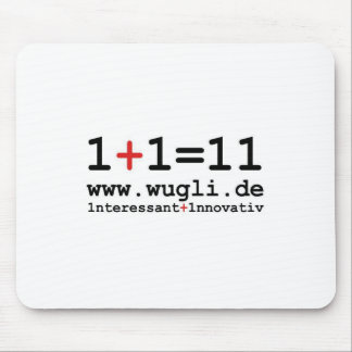 Mousepad Mauspad “1+1=11 "