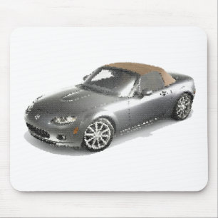 Mousepad Maz Miata MX5 Eunos Gen3 rachado