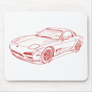 Mousepad Maz RX7 FD