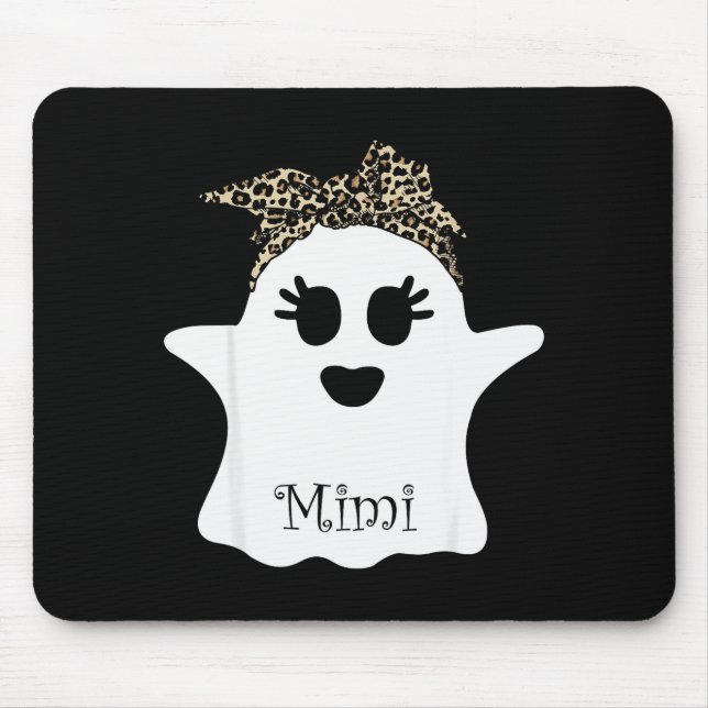 Mousepad Mb Soky Mimi Ghost Bandana Boo Halloween Family Ma (Frente)