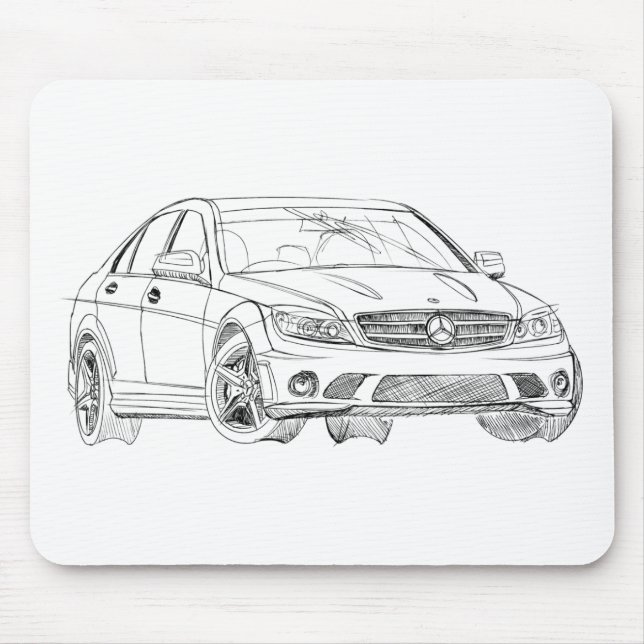 MOUSEPAD MBAMG C63 2008 (Frente)