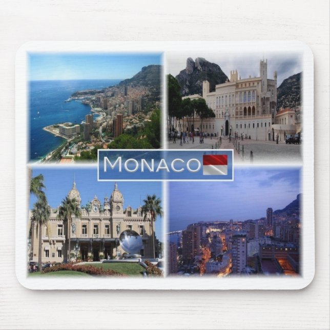 Mousepad MC Mônaco - Palácio Príncipe - (Frente)