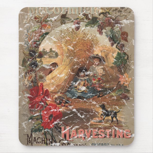 Mousepad McCormick Harvesting-1873 - angustiado (Frente)