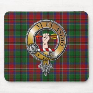 Mousepad McCulloch Tartan & Crachá