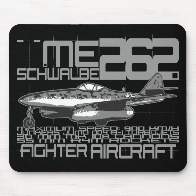 Mousepad Me 262 Schwalbe (Frente)