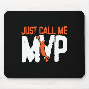 Mousepad Me chame de jogador de basquetebol MVP
