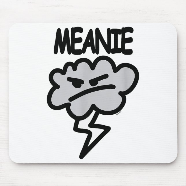 Mousepad Meanie Cloud Lightning Funny  (Frente)