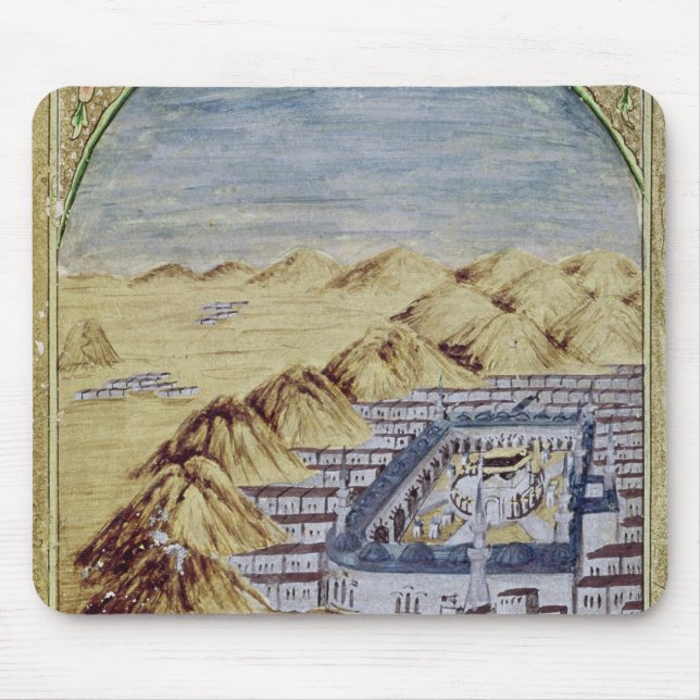 Mousepad Meca cercada pelas montanhas de Arafa (Frente)