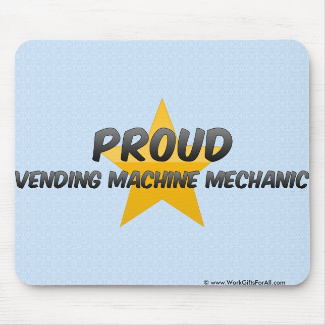 Mousepad Mecânico orgulhoso da máquina de venda automática (Frente)