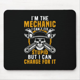 Mousepad Mecânico Sou O Mecânico Que Não Consigo Corrigir