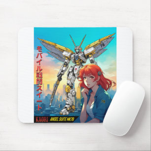 MOUSEPAD MECHA WARRIOR - O ANGEL SUITE MK78 DA KAORI