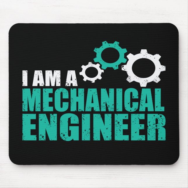 Mousepad Mechanical Engineering Funny Engineer (Frente)