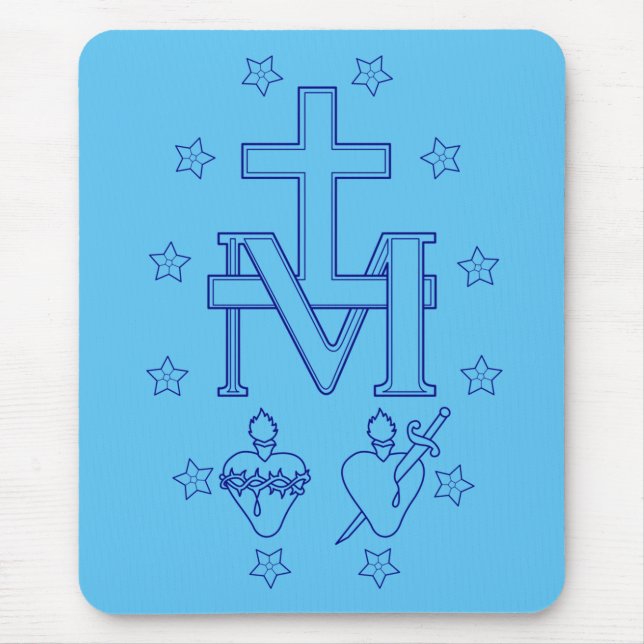 Mousepad Medalha de Nossa Senhora das Graves (Frente)
