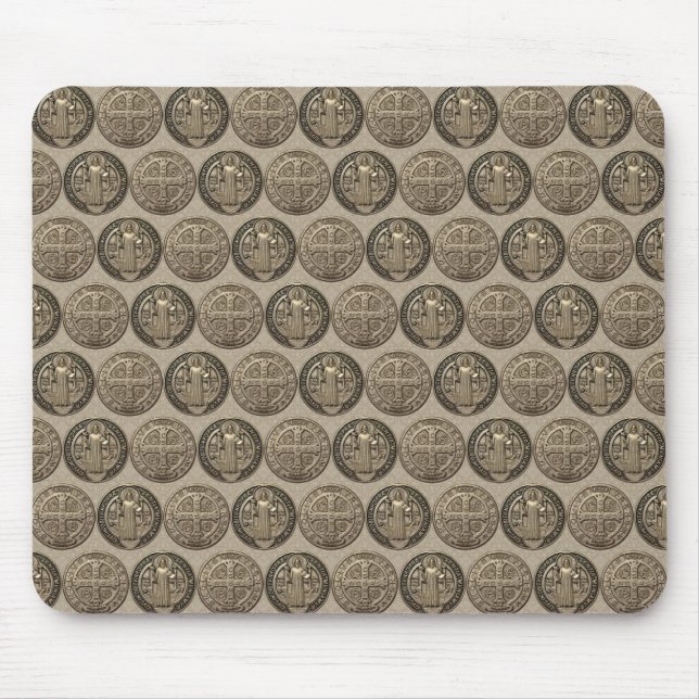 Mousepad Medalha de São Bento (Frente)