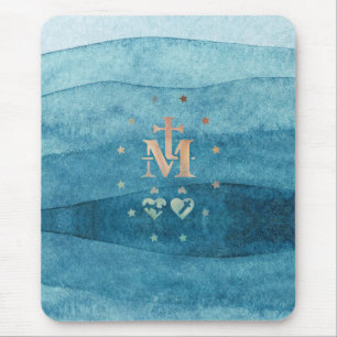 Mousepad Medalha Miraculosa Nossa Senhora da Graça  