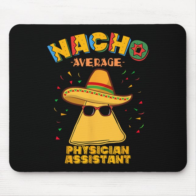 Mousepad Média Nacho Médico Istant Cinco De Mayo (Frente)