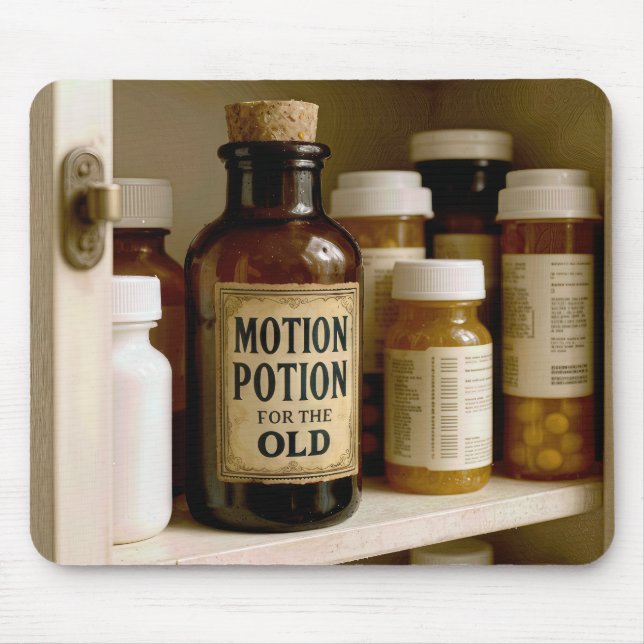 Mousepad Medicine for the Old (Frente)