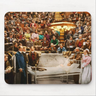 Mousepad Médico - Cirurgião - A prática torna perfeito 1900