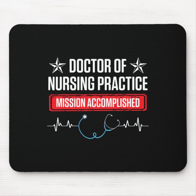 Mousepad Médico Da Prática De Enfermagem Realiza Enfermeiro (Frente)