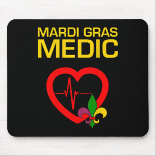 Mousepad Médico de Mardi Gras
