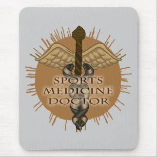 Mousepad Médico de Medicina Esportiva Caduceu