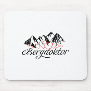 Mousepad Médico Montanhês Alpes Apres Esqui Sno