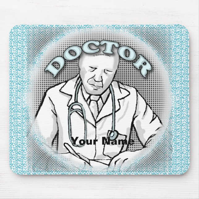 Mousepad Médico retrovisor (Frente)