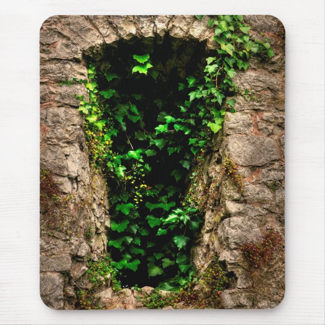 Mousepad Medieval Chepstow Castle Monmouthshire, Gales, Rei (Frente)