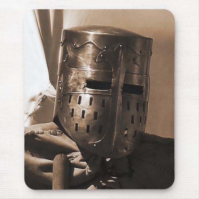 mousepad medieval velho da máscara (Frente)