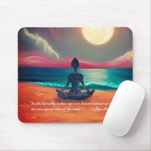 Mousepad Meditação de Yoga Pacífica Coca-Cola