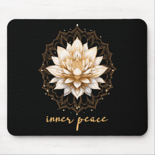 Mousepad Meditação Esotérica Lótus Paz Interior Yoga