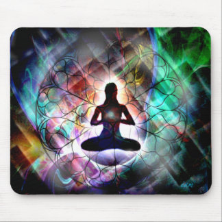 Mousepad meditação etéreo - tapete do rato