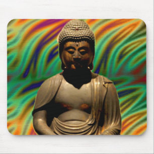 Mousepad Meditação Pacífica de Impressões Buda