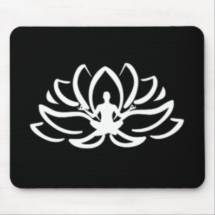 Mousepad Meditação Yoga Lotus