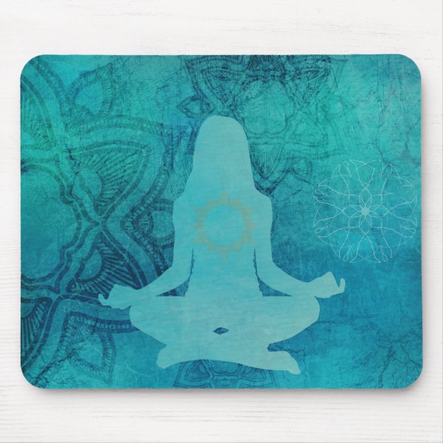 Mousepad Meditação Zen Yoga (Frente)